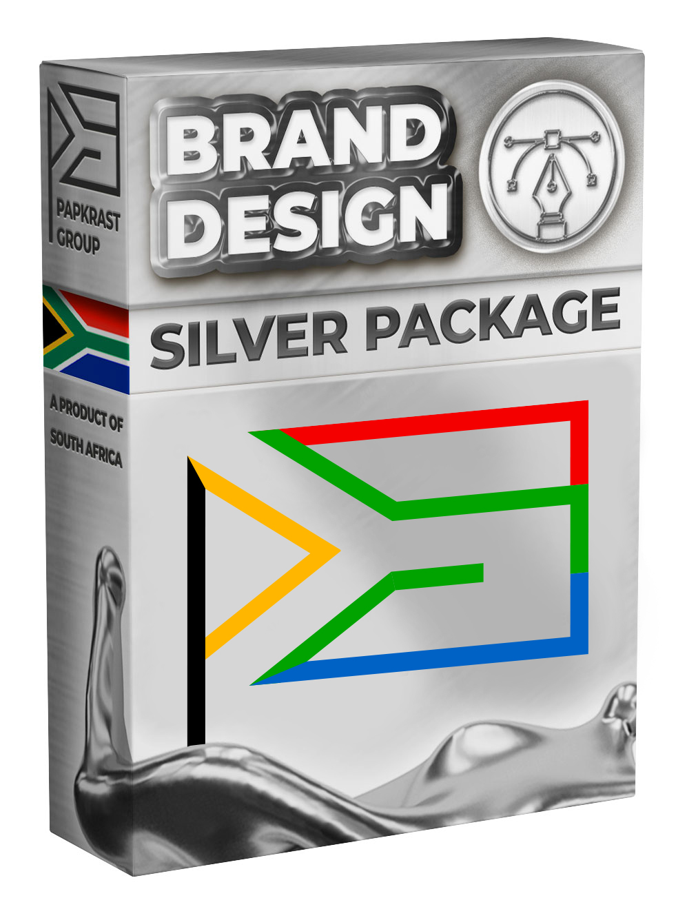 Silver Package Brand Design